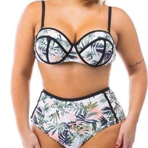 Bikini Push Up High Waist